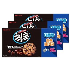 롯데웰푸드 칙촉 실속패키지, 450g, 3개