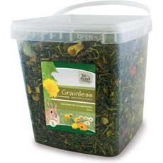 JR FARM 그레인리스 허브 드워프 토끼 5l 버킷 1kg, 1개