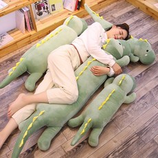 공룡 성인애착인형 안고자는 바디필로우인형 긴쿠션 롱 대형 긴베개, 옐로우타입3