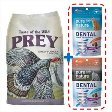 토우 고양이 사료 프레이 칠면조 캣 LID 저알러지 사료 + 간식, 6.8kg, 2.프레이 칠면조 캣