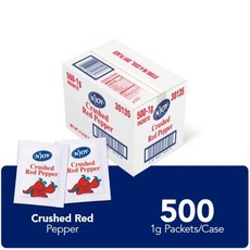 엔조이 크러쉬드 레드 페퍼 일회용 소포장 1g 500개 N