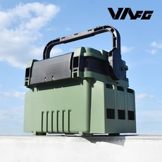 VAFG 태클박스 낚시 소품 에기 수납 보조가방, 03. VA7055 세트 1번, 블랙