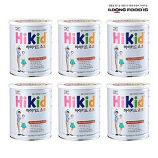 일동후디스 하이키드 X6캔 (프리미엄 밀크 초코 산양골드) 성장 조제식, 6캔, 하이키드 초코