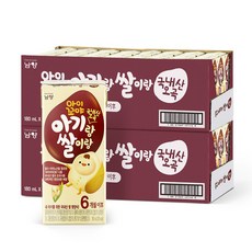 아기랑쌀이랑 이유식 영양식 180mlx48팩(오곡), 180mlx48팩, 아기랑 쌀이랑 국내산오곡