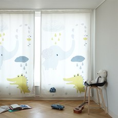 남자아이방커튼