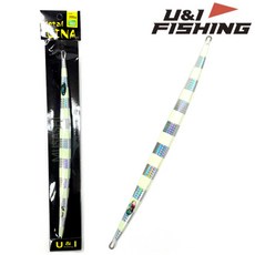 유앤아이피싱 메탈리나 메탈지그 지깅낚시 빅게임 방어 크롬 200g, 8 리얼스킨, 1개