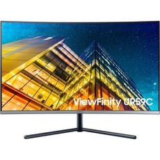 SAMSUNG UJ59 시리즈 32인치 4K UHD 3840x2160 컴퓨터 모니터 HDMI 디스플레이 포트 아이세이버플리커 프리 모드 FreeSync LU32J590UQNXZ