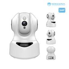 YESKAMO 예스카모 고화질 실내외용 무선 홈 IP CCTV 카메라 KR-825-S-5M-Bai-선택4