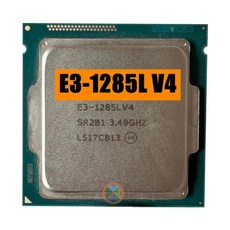 Xeon E3-1285LV4 CPU 쿼드 코어 V4 프로세서 3.40GHz 6M LGA1150 E3, 한개옵션0
