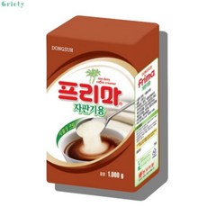 동서 프리마 자판기용 1kg 식물성크림