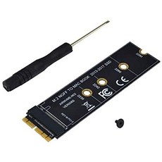 Arestech M.2 NVME SSD Convert Adapter for Upgraded MacBook Air Pro Retina Mid 2013-2017 NVME/AHCI SSD Upgraded Kit for -B07RXKB1SS, one color, 단일상품