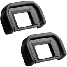 카메라 뷰파인더 2PCS EF 아이피스 아이컵 러버 포 캐논 EOS 300D 350D 400D 450D 550D 600D 1000D 1100D 100D 레벨 XXSi T1i T, 2개