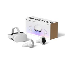 pc vr VR헤드셋 컴퓨터 vrOculus Quest2 세대 VR 올인원 4K 안경 스팀 헤드셋 무선 체성 감각 게임 홈 3D 장비 증강현실, 64G 라우터 링크 라인 2 세대, 1개