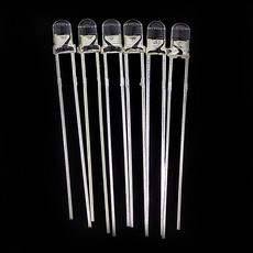 고휘도 LED 발광다이오드 3파이 백색 LED3MM-WHITE, 단품