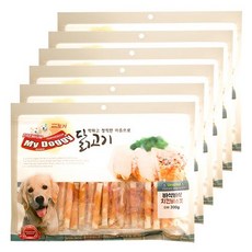 마이도기 착한 애견간식 300g, 6개, 비스켓사사미 300g - 강아지비스켓