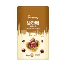 세미 밤라떼 페이스트 1kg 분말, 1개