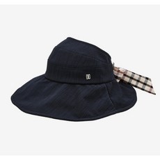 닥스 골프 DAKS GOLF 체크 리본 포인트 오픈형 햇 2종