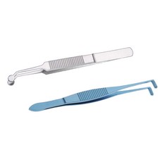 Zeyuan 2pcs 스테인레스 눈꺼풀 마사지 핀셋, 모델명