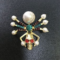 거미옷핀브로찌