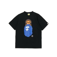 베이프 반팔 티셔츠 3색 INK CAMO MILO ON APE HEAD TEE