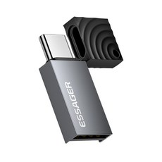 Essager USB 3.2 C타입 마이크로 SD 카드리더기, 1개