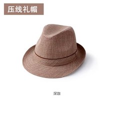 중절모 모자 여름 남성 신사 남자 중년 카우보이 밀짚 어르신 가을 바캉스 할아버지 햇 아빠