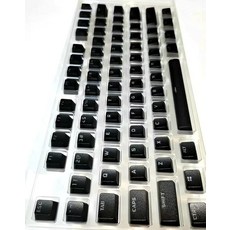 커세어 K100 /K70 RGB TKL/ K70 Pro Mini / K65 PRO 기계식 게이밍 키보드용 키캡 104개 (키 캡), 1개