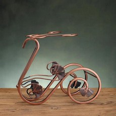 와인 잔 거치대 거꾸로 홈 디스플레이 스탠드 키 큰 유리 가벼운 컵, 1. Four cup Bronze, 1개