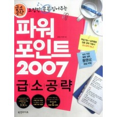요점만 콕콕 짚어주는 파워포인트 2007 급소공략, 북앤라이프