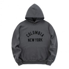 컬럼비아 COLUMBIA UNIVERSITY CU NY OVERFIT FLEECE 후드Y 차콜 107938