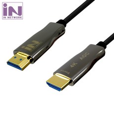 (IN) HDMI케이블 Ver2.0 10M~50M 4K60Hz 하이브리드광케이블 HDCP2.2, 50m, 1개