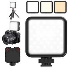 [2024 NOASR LED 2200mAh Type-C 3000k-6000k CRI95+ DJ Samsung Canon Nikon Sony 업그레이드판]