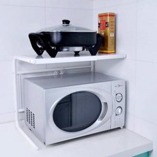 다용도 렌지대 선반 수납장 밥통 밥솥 전자레인지 랜지대 고층 TB-000215137, 01 화이트(두가지 조립방법)