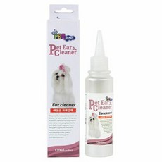 D17 펫퍼스 귀세정제 120ml, 단품, 1개