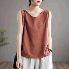 린넨민소매