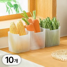 반투명 냉장고 정리BOX 1세트, 10개