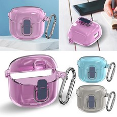 쉘 하드 무선 투명 방지 방수 케이스 커버 JBL 스킨 PC 2023 이어버드용 플렉스 커버 튠 충격, 2) Grey, 1개