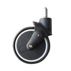 Yoya Plus 4 Wheels 신형 베이비 유모차 휠 오리지널 액세서리 Yoya Plus 2/3/4 에 적합한 앞뒤 바퀴|유모차 부속품|, 1개, 2 Back(plus 4), 단일