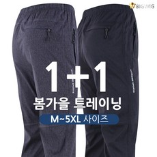 [더빅보스] BB 쫀쫀한 로컬 밴딩바지 (1+1) _ 남성용 기본 데일리 편안한 착용감 고급 등산복 작업복 실내복 팬츠