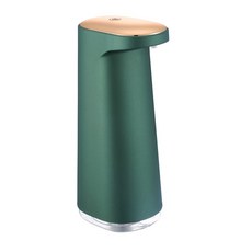 자동디스펜서 자동 거품 비누 욕실 스마트 세척 손 소독제 센서 기계 USB 충전 하이 퀄리티 ABS 소재, 1) Dark green