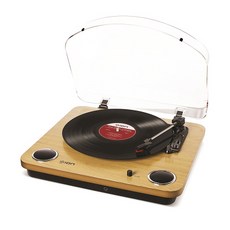 코코다이나 Ion Audio Max LP 플레이어 레트로, 단일옵션, 01.목재 색상