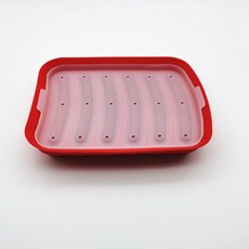 DIY 실리콘 소시지 금형 식품 보충 도구 가정용 수제 핫도그 햄 소시지 베이킹 금형 소시지 금형, 1개