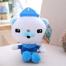 바다탐험대 옥토넛 봉제 인형 캡틴 바나클 콰지 페이소 대쉬 셸링턴 잉클링 트윅 베지멀, 벌크 바나클, 14cmcm