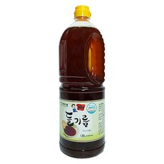 청정식품 HACCP 고소한 통들깨 100% 들기름 1.8L, 1개