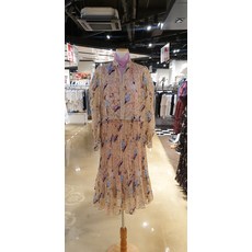뉴코아강남오즈세컨 하이넥레이어드플리츠원피스O21j8wop141w