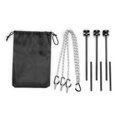 분리 가능한 그릴 수직 삼각대 그릴 바베큐 그릴 알루미늄 합금 브래킷, Only Hanger Tripod