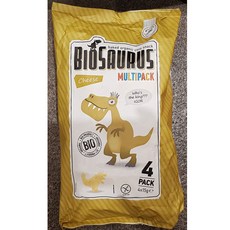 BIO SAURUS 바이오사우루스 유기농 옥수수스낵 (치즈맛) 60g (15g X 4팩) 슬로바키아, 15g, 4개