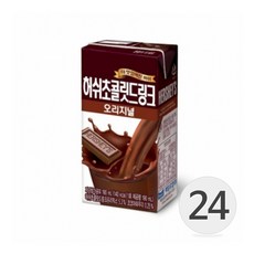 허쉬 초콜릿드링크 초콜릿 190ml x24팩