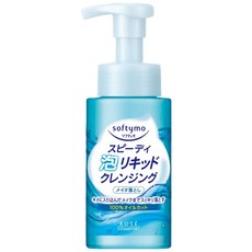 KOSE 高絲 softymo 絲芙蒂 泡沫瞬淨卸粧液, 100%不含油, 添加美容精華, 200ml, 1瓶