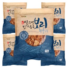 바른들식품 달구벌향기품은 보리 누룽지 1kg 국산 누룽지간식